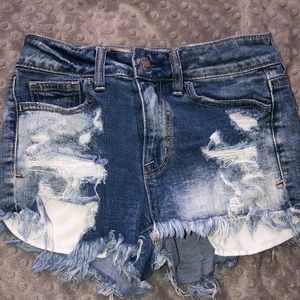 American Eagle high rise shorts